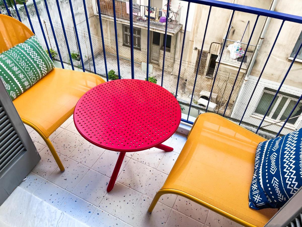 אתונה Peaceful And Central Room With Balcony Next To Hilton מראה חיצוני תמונה